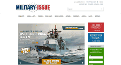 Desktop Screenshot of militaryissue.com